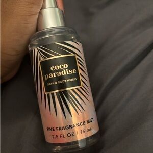 Bath and body works Coco Paradise scent